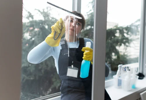 Nettoyage de vitres intérieures et extérieures à Hébécourt